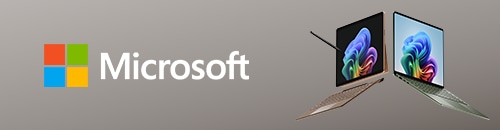 マイクロソフトの注目のコンテンツやSurfaceの製品情報を掲載