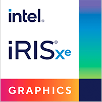 - 美しい映像を実現するインテル® Iris® Xe グラフィックス -
臨場感のあるゲームプレイや、高画質動画の再生サポートなど驚異的な次世代のビジュアル体験